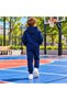Boys' Zippered Hooded Rubberized Track Suit with Rubberized Legs - 2