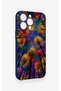 iPhone 14 Pro Max Compatible Colorful Sky Pattern Silicone Case - 3