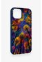 iPhone 14 Compatible Colorful Sky Pattern Silicone Case - 3