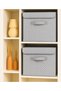 2 Pieces of Patterned Closet Organizer with Lid for Laundry and Toys, Foldable Storage Box with Lid 30X30X30 - 4