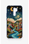 Redmi 9 Compatible Night Tale Patterned Silicone Case - 2
