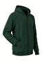 Moxy Unisex Zippered Hooded Two-Thread Raster Sweatshirt Comfortable Fit Basic Cardigan with Kangaroo Pocket - 2