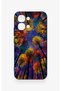 Oppo A6 Pro Compatible Colorful Sky Pattern Silicone Case - 2