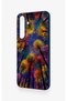 Samsung S25Fe Compatible Colorful Sky Pattern Silicone Case - 4