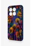 Mi 15t 5g Compatible Colorful Sky Pattern Silicone Case - 4