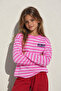 Children's Newyork City Printed Long Striped T-Shirt