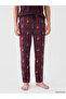 Quality Pieces from Çelebi Store Men's Pajama Bottom with Checkered Embroidery - 3