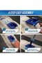 Dust Control Mop | Washable Cotton Flat Mop | Swivel Head | Aluminum Handle | 60 cm | White - 7