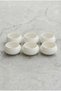 6 Pieces Mini Porcelain Sauce Bowl, Jam Bowl, Snack Bowl, Breakfast Bowl Set, White Sauce Bowl - Multi-Purpose - 4