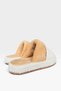 Women's Plush Non-Slip Lightweight Sole Furry Indoor Slippers White - 6