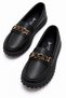 Women's Casual Shoes Black Leather - 4