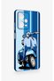 Redmi Note 12 Pro 5g Compatible Blue Scooter Patterned Silicone Case - 3