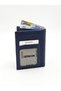 Genuine Leather Wallet with Magnetic Closure and Multiple Card Slots - 4