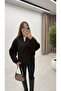 Double Breasted Collar Buttoned Cardigan - 4