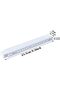 2m Folding Ruler Plastic Meter Stick, Double-Sided Metric Scale 10 Segments Expandable - 2