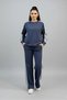Modal Fabric 4 Stripe Tracksuit Set - 2
