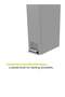 Hana Slim Step Bin with Wheels | Trash Can for Kitchen, Bathroom and Office | 10 Liter, Grey - 8