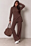 Women's Tunic-Pants Ribbed Set