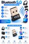 Bluetooth 5.0 USB Adapter Dongle Wireless Bluetooth Receiver for Pc Laptop Desktop Computer - 2