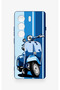Tecno Camon 40 4g Compatible Blue Scooter Patterned Silicone Case - 2