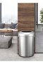 Urban Commercial Open Top Stainless Steel Bin | 50 Liter, Silver - 3