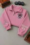 Off Campus Briar Graham 44 Half Zipper Oversize 3 Thread Sweatshirt