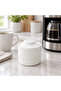 Porcelain Sugar Pot with Lid White - 350ml - 4