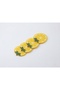 Set of 4 Lemon Design Flexible Silicone Coasters - Non-Slip Base, Heat Resistant Mug and Cup Coasters