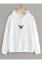 Design Printed Cotton 3 Thread Threaded Oversize Sweatshirt