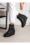 Garbus Black Wedge Heeled Women's Boots - 3