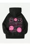 Design Printed Cotton 3 Thread Threaded Oversize Sweatshirt