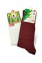2 Pairs of Ducks Bamboo Seamless Socks Color1 - 2