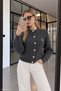 Women's Braided Embroidered Knitwear Cardigan