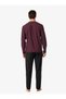 Men's Plum Pajama Set - 4