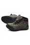 6403 Men's Genuine Leather Trekking Waterproof Winter Boots - Non-Slip Orthopedic Sole Winter Mountain Hiking Boots - 5