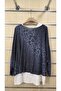 Italian Leopard Pattern Necklace Blouse Undershirt - 5