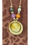 Italian Leopard Pattern Necklace Blouse Undershirt - 4
