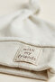 Unisex Baby Interlock Knotted 100% Cotton with My Friends Beanie Hat 0-6 Months - 3