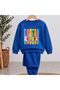 Team Sweatshirt Colorful Duck Printed Girls' and Boys' Crew Neck Sweatshirt