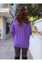 Italian Soft Textured Knitwear Purple - 4