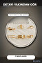 Bohemian Patterned 6 Piece Brass Ring Set - Size 7-8, Bijouterie Jewelry Bx-313712 - 8