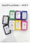 بطاقة جيب طولي ربطه 10 حبه لون موفVertical pocket card, 10 pieces, purple color - 3