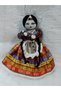 Kayseri-Yeşilhisar Geographical Marked Traditional "Baby Sleeping Model" Handmade Doll Toy Kn9M