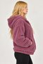 Women's Hooded Plush Zippered Sweat – Oversized Soft Fleece Hoodie – Winter Warm (S-2Xl) - 4