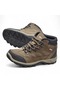 6403 Men's Genuine Leather Trekking Waterproof Winter Boots - Non-Slip Orthopedic Sole Winter Mountain Hiking Boots - 5