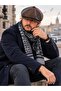 Cushioned Fabric English Cap + Polyviscon Scarf Stylish Combination Set (190*32)