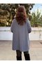 Italian Asymmetrical Knitwear Tunic Blue - 4