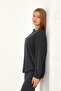 Bottom-Top Channel Seam Slit Suit Soft Texture - 3