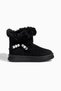 Kids Longa Girls' Side Beaded Furry Winter Boots - 4
