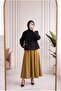 Şükriye Shawl Collar Jacket with Shoulder and Arm Patches-Nl1099 Black